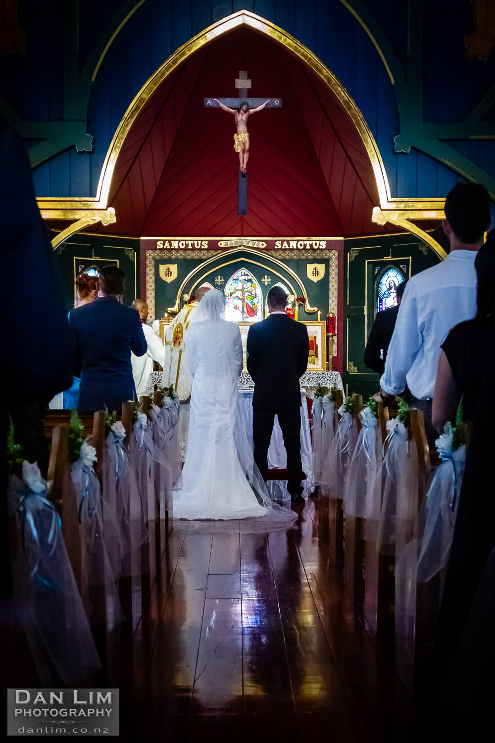 Catholic Church wedding.